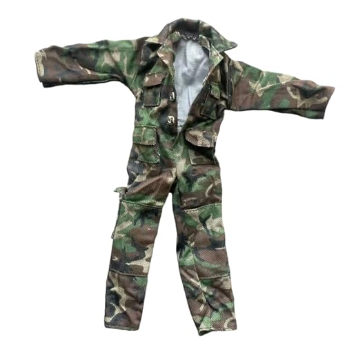 BESSTUUP Maßstab 1:6 Actionfigur Kleidung Overall für 12 Zoll männliche Puppen Trendy Miniatur Kleidung Uniform BESSTUUP Maßstab 1:6 Actionfigur Kleidung Overall für 12 Zoll männliche Puppen Trendy Miniatur Kleidung Uniform von BESSTUUP