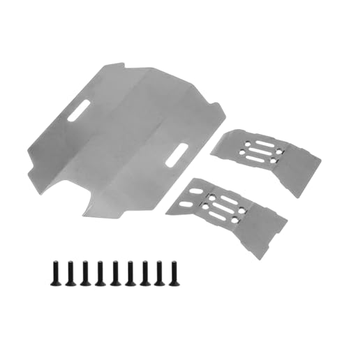 BESSTUUP Skid Plate Guard Rüstungen Ersatzteile Chassis Skid Plate Protector für 1 14 Maßstab Modellauto DIY Zubehör von BESSTUUP