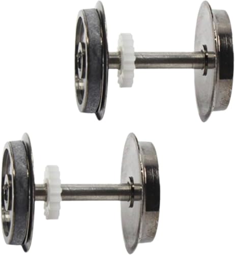 HO Scale 2 Stück Metallräder - DC Wheels Set für Modellbahn Zubehör 1/87 HO Scale 2 Stück Metallräder - DC Wheels Set für Modellbahn Zubehör 1/87 von BESSTUUP