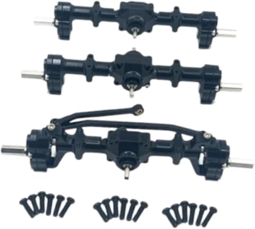 Metall Vorderachse Mitte Hinten Set für B36 B16 - Einfach zu montierendes Fahrzeugteil (Blau) von BESSTUUP