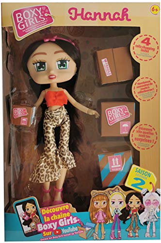 BOXY GIRLS Hannah Fashionista Puppen, die über sie sprechen Lassen – aus dem Fernsehen gesehen von BEST OF TOYS