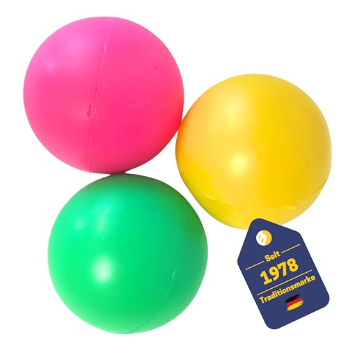 BEST SPORTING Beachball Bälle I Ersatzbälle für Beach-Ball I 3 Softbälle aus Kunststoff I Ping Pong Bälle in blau gelb & orange I Softball Kinder I Beach-Tennis Bälle I Softball Tennis BEST SPORTING Beachball Bälle I Ersatzbälle für Beach-Ball I 3 Softbälle aus Kunststoff I Ping Pong Bälle in blau gelb & orange I Softball Kinder I Beach-Tennis Bälle I Softball Tennis von BEST SPORTING