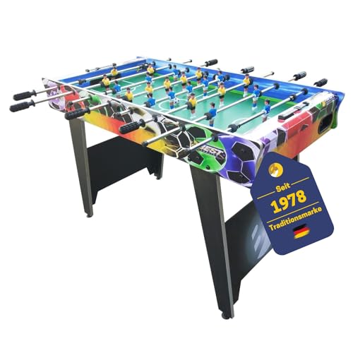 Best Sporting Tischkicker Soccer mit Spielfläche 105 x 58 cm I Top Tischfussballtisch für Freunde, Familie & Arbeitskollegen I Kickertisch Erwachsene I Kicker als Fussball Geschenke Jungen von BEST SPORTING