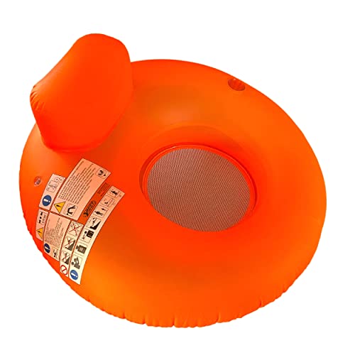 Best Sporting Wassersessel mit Rückenlehne, aufblasbar, gelb oder rot (rot) von BEST SPORTING