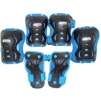 BEST Sporting Schützer Set Boys bis 50 kg blau/schwarz Größe M 7 Teile von BEST Sport & Freizeit