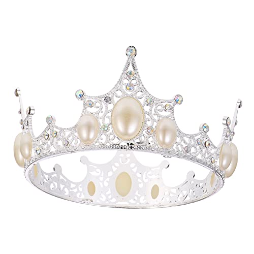 BESTOYARD 1 Stück Perlenkronendekoration hichzeitstortendeko hochzeitstorten dekoration Kuchenverzierung geburtstagstorte dekoration hochzeitsdeko Kuchen-Krone-Topper Krone Kuchendekoration BESTOYARD 1 Stück Perlenkronendekoration hichzeitstortendeko hochzeitstorten dekoration Kuchenverzierung geburtstagstorte dekoration hochzeitsdeko Kuchen-Krone-Topper Krone Kuchendekoration von BESTOYARD