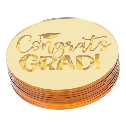 BESTOYARD 10 Stücke Graduation Cupcake Topper Acryl Kuchen Dekorationen Happy Graduation Kuchen Topper Congrats Dekoration Für 2025 Hohe Schule BESTOYARD 10 Stücke Graduation Cupcake Topper Acryl Kuchen Dekorationen Happy Graduation Kuchen Topper Congrats Dekoration Für 2025 Hohe Schule von BESTOYARD