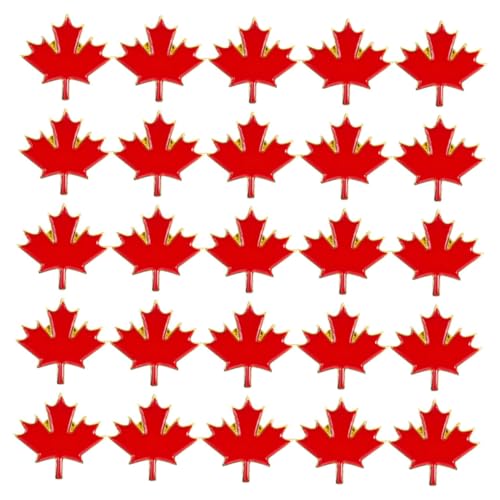 BESTOYARD 25pcs Metall Maple Blatt Brosche Stecknadel Elegantes Mantel -badge Vintage Brosche Legierung Brosche Für Kleidung Modische Brosche Accessoire BESTOYARD 25pcs Metall Maple Blatt Brosche Stecknadel Elegantes Mantel -badge Vintage Brosche Legierung Brosche Für Kleidung Modische Brosche Accessoire von BESTOYARD