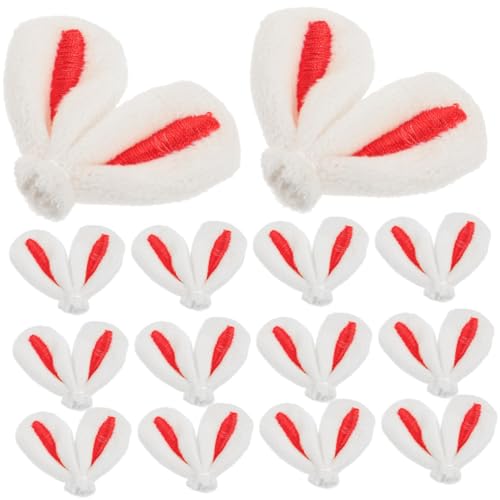 BESTOYARD 30pcs Kaninchenohren Stoff Zauber DIY Haarnadel Dekoration Haare Makingzubehör Machen Accessoires von BESTOYARD