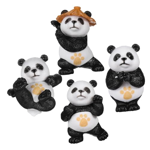 BESTOYARD 4 Stück Fitness-Panda-Modell Plüsch kleines Panda- kreatives Panda- Desk Decoration gartendeko puppenhaus Puppen Cupcake Panda-Statuen Wohnkultur PVC BESTOYARD 4 Stück Fitness-Panda-Modell Plüsch kleines Panda- kreatives Panda- Desk Decoration gartendeko puppenhaus Puppen Cupcake Panda-Statuen Wohnkultur PVC von BESTOYARD