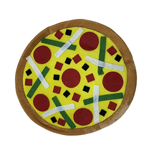 Kopfschmuck Mini Pizza Lustige Partyhüte Pizza-foto-requisiten Festivalhut Zubehör Kleidung von BESTOYARD