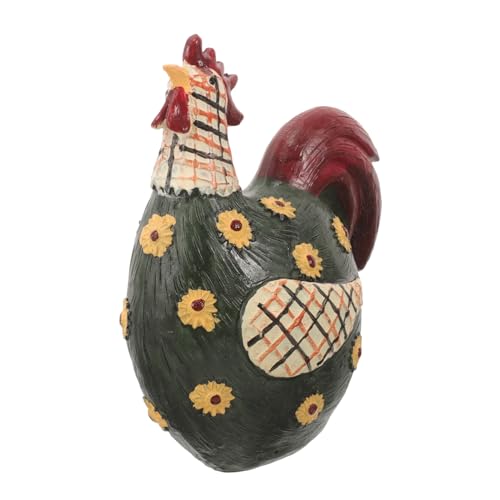 BESTOYARD Hahn-Ornament Hahnhand Aufblasbares Kostüm Hahn Tischdekoration Huhn Zeichen Hühnerzubehör Teichverzierungen Im Freien Figur Hahnstatue Gartenskulptur Dekoration Von Huhn Coop Harz BESTOYARD Hahn-Ornament Hahnhand Aufblasbares Kostüm Hahn Tischdekoration Huhn Zeichen Hühnerzubehör Teichverzierungen Im Freien Figur Hahnstatue Gartenskulptur Dekoration Von Huhn Coop Harz von BESTOYARD