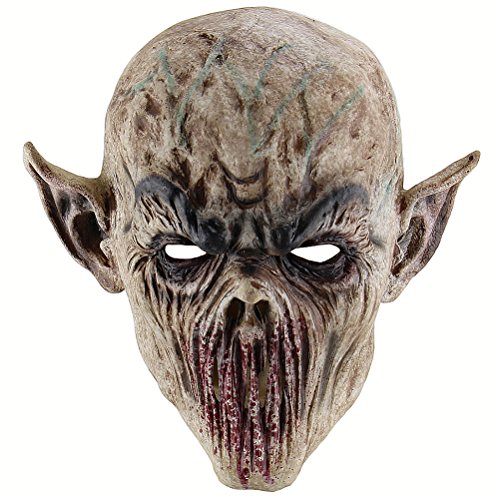 BESTOYARD Halloween Scary Maske Monster Maske Halloween Kostüm Party Requisiten Latex Masken Cosplay Maske Kopfmaske von BESTOYARD