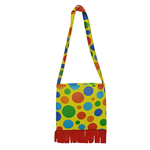 BESTOYARD Karneval Clown Tasche Masquarade Zirkus Kostüm Zubehör Cosplay Clown Schulter Punkte Tasche BESTOYARD Karneval Clown Tasche Masquarade Zirkus Kostüm Zubehör Cosplay Clown Schulter Punkte Tasche von BESTOYARD