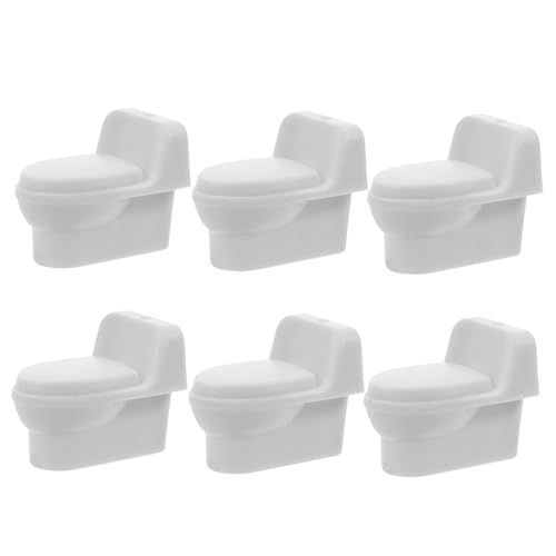 BESTOYARD Mini-Toilette Mini Möbel Puppenhausmöbel Puppenhauszubehör Toilettenspielzeug Winzige Toilette Zubehör Für Spielhäuser Miniatur-zubehör Mini -badezimmerzubehör Mini-badmöbel Abs BESTOYARD Mini-Toilette Mini Möbel Puppenhausmöbel Puppenhauszubehör Toilettenspielzeug Winzige Toilette Zubehör Für Spielhäuser Miniatur-zubehör Mini -badezimmerzubehör Mini-badmöbel Abs von BESTOYARD