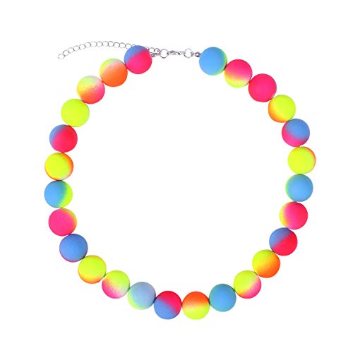 BESTOYARD Perlenkette Rainbow Farbe Halskette für Festival Carnival Party Supplies BESTOYARD Perlenkette Rainbow Farbe Halskette für Festival Carnival Party Supplies von BESTOYARD