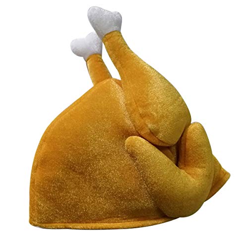 Truthahn Hut Mütze Hähnchen Hut Hühner Hut Türkei Hut Thanksgiving Halloween Weihnachten Kostüm Zubehör ( ) von BESTOYARD