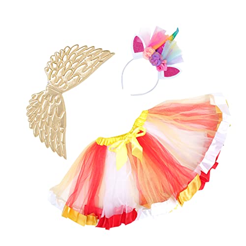 BESTYASH Mädchen Tutu Kostüm Kinder Cosplay Kleidung Set Darstellende Tuch Rock Party Outfit Für Kinder BESTYASH Mädchen Tutu Kostüm Kinder Cosplay Kleidung Set Darstellende Tuch Rock Party Outfit Für Kinder von BESTYASH