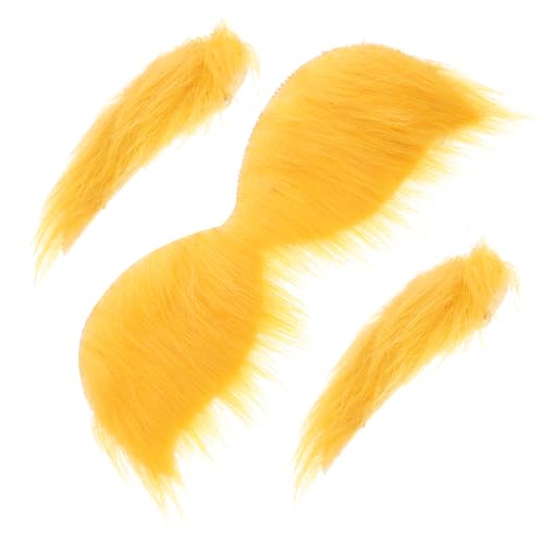 BESTYASH Halloween-kostümzubehör Falscher Bart Und Schnurrbart Dekoratives Bartset Für Cosplay Partyzubehör von BESTYASH