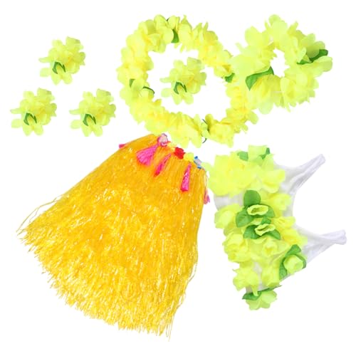BESTYASH 1 Satz Bunter Grasrockanzug Tropische Girlande Blusen Luau-partyzubehör Aufblasbares Kostüm Schwimmbad Hula-tanz-girlande Dekorationen Für Sommerpartys Luau-outfit Kunststofffaser BESTYASH 1 Satz Bunter Grasrockanzug Tropische Girlande Blusen Luau-partyzubehör Aufblasbares Kostüm Schwimmbad Hula-tanz-girlande Dekorationen Für Sommerpartys Luau-outfit Kunststofffaser von BESTYASH