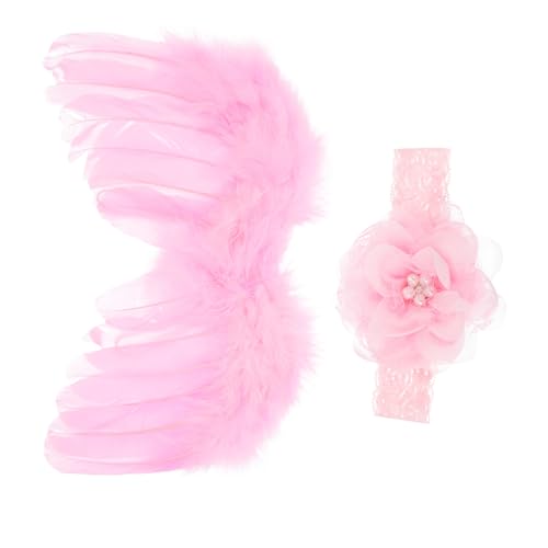 BESTYASH 1satz Kostüm Flügeln Und Blumen-stirnband Für Neugeborene Fotorequisiten Für Kindergeburtstage Und Fotoshootings Wiederverwendbar Hautfreundlich BESTYASH 1satz Kostüm Flügeln Und Blumen-stirnband Für Neugeborene Fotorequisiten Für Kindergeburtstage Und Fotoshootings Wiederverwendbar Hautfreundlich von BESTYASH