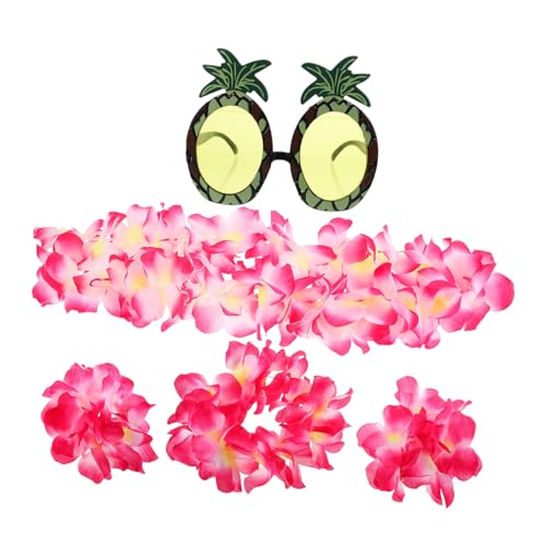 BESTYASH 1 Satz Hawaiianische Lei hawaiketten hawaij strandkã¶rbe holiday decor coctailgläser Ananasgläser Tiki-Party-Dekorationen Girlande Blumenstirnband hawaiianisches Partykostüm Tuch BESTYASH 1 Satz Hawaiianische Lei hawaiketten hawaij strandkã¶rbe holiday decor coctailgläser Ananasgläser Tiki-Party-Dekorationen Girlande Blumenstirnband hawaiianisches Partykostüm Tuch von BESTYASH