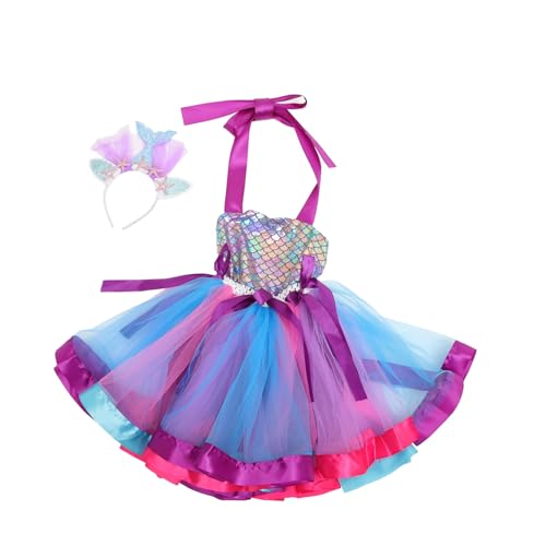 BESTYASH 1 Satz Meerjungfrau Kleid Meerjungfrau-tutu-kleid Meerjungfrau Sommerkleid Prinzessinkleid Brautjungfer Halloween-meerjungfrau-kostüm Mädchen Prinzessin Sommerkleid Kleid Nylon BESTYASH 1 Satz Meerjungfrau Kleid Meerjungfrau-tutu-kleid Meerjungfrau Sommerkleid Prinzessinkleid Brautjungfer Halloween-meerjungfrau-kostüm Mädchen Prinzessin Sommerkleid Kleid Nylon von BESTYASH