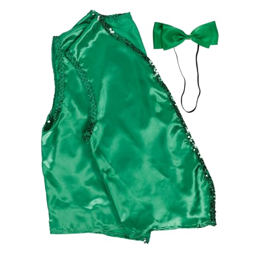 BESTYASH 1satz Kostüm Patrick's Day Grünes Weste Mit Fliege Dekorative Kleidung Für Cosplay Und Partys Aus Hochwertigem Bequem Und Langlebig Für Festlichkeiten BESTYASH 1satz Kostüm Patrick's Day Grünes Weste Mit Fliege Dekorative Kleidung Für Cosplay Und Partys Aus Hochwertigem Bequem Und Langlebig Für Festlichkeiten von BESTYASH