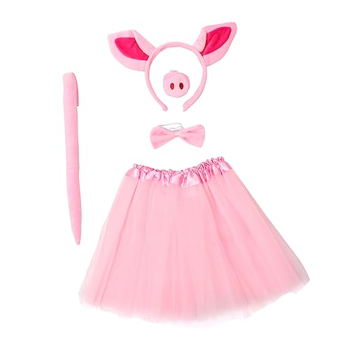 BESTYASH 1 Satz Satz Schweine kostüme Schweineohr Stirnband rosa Schweineschnauze halloween costume halloween kleidung Verkleidungskostüm für Mädchen Schweinekostüm für Mädchen Stoff BESTYASH 1 Satz Satz Schweine kostüme Schweineohr Stirnband rosa Schweineschnauze halloween costume halloween kleidung Verkleidungskostüm für Mädchen Schweinekostüm für Mädchen Stoff von BESTYASH