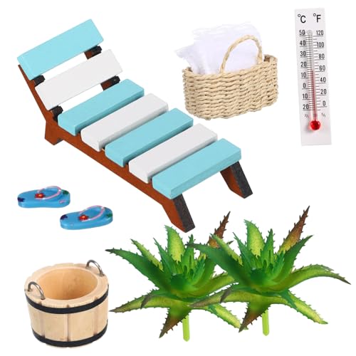 BESTYASH 1 Satz Sauna -Zubehör Set Miniatur Strandzubehör Mini-Stranddekoration Mini -Liege Mini-Strandaccessoires Mini-Lounge-Sessel puppenhaus möbel Holz BESTYASH 1 Satz Sauna -Zubehör Set Miniatur Strandzubehör Mini-Stranddekoration Mini -Liege Mini-Strandaccessoires Mini-Lounge-Sessel puppenhaus möbel Holz von BESTYASH
