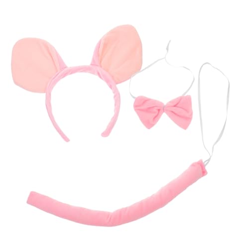 BESTYASH 1 Satz Schweinchen-Stirnband Stirnband mit Schweineohren Rosa Schweinekostüm halloween kostüm halloween costume toy Kleidung Tiere Schweineohren Haarreifen Stirnbänder für Cosplay von BESTYASH