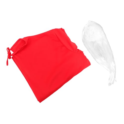 BESTYASH 1 Set Gruseliges Geisterkostüm Mit Perücke, Geisterbrautkleid Für Erwachsene, Gruseliges Halloweenkostüm Für Halloweenpartys, Maskeraden, Cosplay-auftritte von BESTYASH