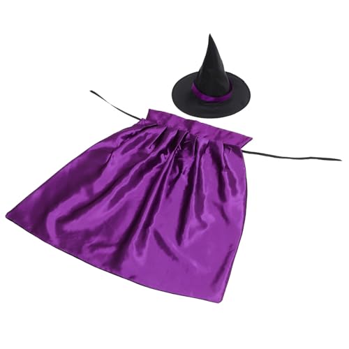 BESTYASH 1 Set Halloween Hexenumhang Hut Cosplay Party Prop Kostüm Für Halloween Cosplay von BESTYASH