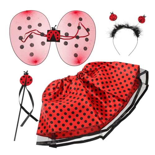 BESTYASH 1 Set Marienkäferflügel Mullrock Stirnband Für Mädchen Weihnachtsoutfit Stirnbänder Kostüme Weihnachts Stirnbänder Bekleidung Stirnbänder Für Mädchen Outfits BESTYASH 1 Set Marienkäferflügel Mullrock Stirnband Für Mädchen Weihnachtsoutfit Stirnbänder Kostüme Weihnachts Stirnbänder Bekleidung Stirnbänder Für Mädchen Outfits von BESTYASH