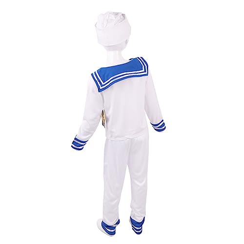 BESTYASH 1satz Kinderkostüm Performance Kostüm Matrosenuniform Cosplay Für Partys von BESTYASH