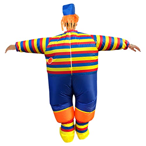 BESTYASH 1 Stück Clownkleid halloween costume halloween kleidung faschingkostüme kinderkleider aufblasbares Kostüm für Erwachsene Halloween-Clown-Kleid Clown-Party-Outfit Party-Kostüm BESTYASH 1 Stück Clownkleid halloween costume halloween kleidung faschingkostüme kinderkleider aufblasbares Kostüm für Erwachsene Halloween-Clown-Kleid Clown-Party-Outfit Party-Kostüm von BESTYASH