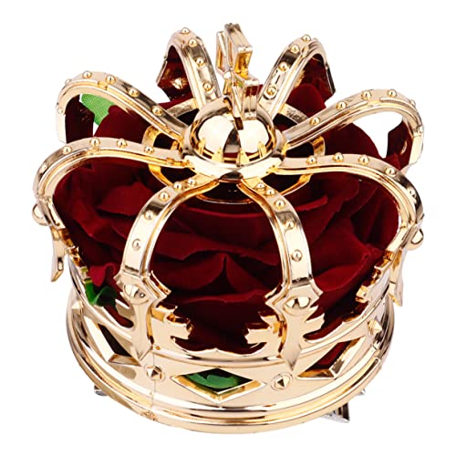 BESTYASH 1 Stück Goldene Krone Haarclip für Halloween Party Dreidimensionales Headdress Damenaccessoire Geeignet für Altersgruppen aus Hochwertigem Gefertigt von BESTYASH