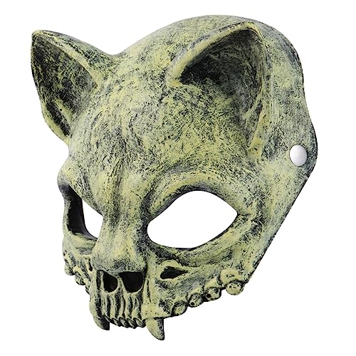 BESTYASH 1stück Halloween Party Kreative Gruselige Schädelmaske Cosplay Requisiten Für Erwachsene Handgemacht Erscheinung Für Kostümparty Und Verkleidung von BESTYASH