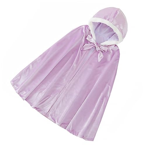 BESTYASH 1 Stück Umhang Für Kleidung Mantel Umhang Kinderkostüm Baumwolle Violet von BESTYASH