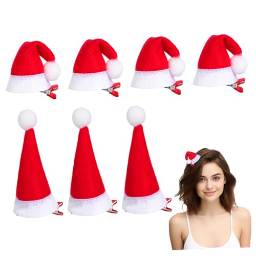 BESTYASH 12 Stück Mini Weihnachtsmütze Haarspangen für Mädchen Süße Haarklammern für Party Alltag Leicht und Schonend für Dünnes Haar Festliches Haarschmuck Zubehör BESTYASH 12 Stück Mini Weihnachtsmütze Haarspangen für Mädchen Süße Haarklammern für Party Alltag Leicht und Schonend für Dünnes Haar Festliches Haarschmuck Zubehör von BESTYASH
