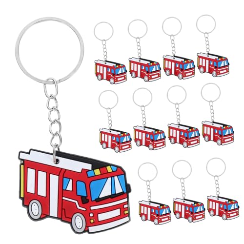 BESTYASH 12Stücke Feuerwehrmann Schlüsselanhänger Lustige Partygeschenke für Mottopartys Dekorative Feuerwehrauto Accessoires für Kindergeburtstage und Anerkennungsgeschenke BESTYASH 12Stücke Feuerwehrmann Schlüsselanhänger Lustige Partygeschenke für Mottopartys Dekorative Feuerwehrauto Accessoires für Kindergeburtstage und Anerkennungsgeschenke von BESTYASH