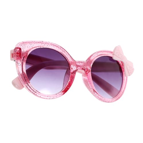 BESTYASH 1Paar Sonnenbrille mit Bowknot Design Dekorative Sonnenbrille für Jungen UV Leicht Robust für Partys Sommeraktivitäten Transparent Pinkrahmen BESTYASH 1Paar Sonnenbrille mit Bowknot Design Dekorative Sonnenbrille für Jungen UV Leicht Robust für Partys Sommeraktivitäten Transparent Pinkrahmen von BESTYASH