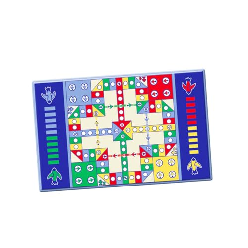 BESTYASH 1Satz Krabbelmatte Fliegendes Schachfeld Spielmatte für Junge Mädchen Spiele und Figuren Fördert Koordination und Partys und Reisen von BESTYASH