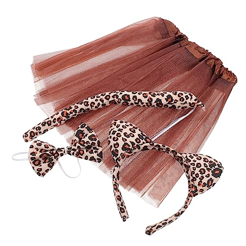 BESTYASH 1Satz Leoparden Kostüm für Haarband mit Ohren Fliege und für Karneval Kostümparty und Festivals Exklusive Party Requisite für Unvergessliche Auftritte BESTYASH 1Satz Leoparden Kostüm für Haarband mit Ohren Fliege und für Karneval Kostümparty und Festivals Exklusive Party Requisite für Unvergessliche Auftritte von BESTYASH