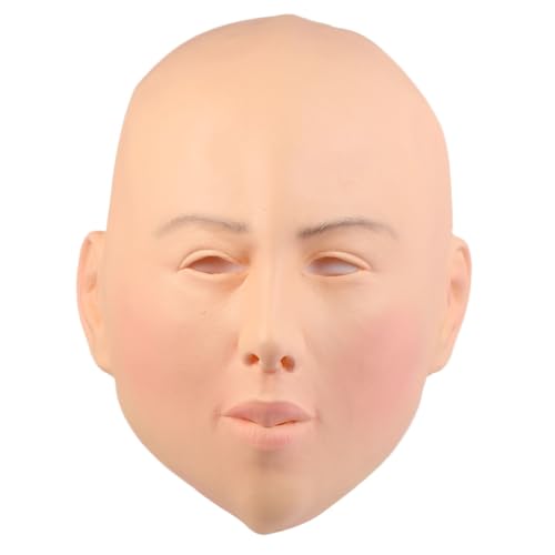 BESTYASH 1Stk Halloween Ball kahle Schönheit Kopf bedeckung halloween costume halloween Maskerade- für Frauen Zombie- lustige Kopfmaske -Cosplay- Emulsion BESTYASH 1Stk Halloween Ball kahle Schönheit Kopf bedeckung halloween costume halloween Maskerade- für Frauen Zombie- lustige Kopfmaske -Cosplay- Emulsion von BESTYASH