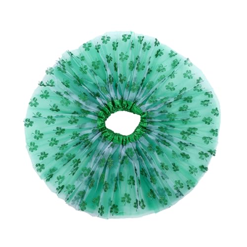 BESTYASH 1Stk Klee Netz kleid kleines Mädchen Tutu-Rock kleine Mädchen -Tutu-Kleid kleider kinderkleid Gauze skirt st. Patricks-Day-Kostüm Kindergazerock Rock Stoff Green BESTYASH 1Stk Klee Netz kleid kleines Mädchen Tutu-Rock kleine Mädchen -Tutu-Kleid kleider kinderkleid Gauze skirt st. Patricks-Day-Kostüm Kindergazerock Rock Stoff Green von BESTYASH