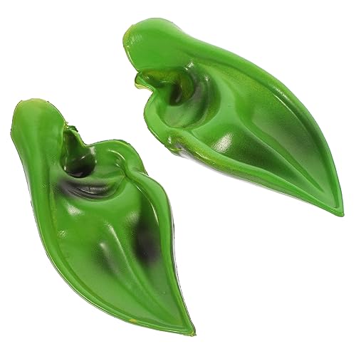 BESTYASH 1paar Fantasievolle Elfenohren Für Halloween Kostümzubehör Für Karneval Bunte Cosplay Ohren Für Damen Für Maskerade Party Bühnenauftritte von BESTYASH