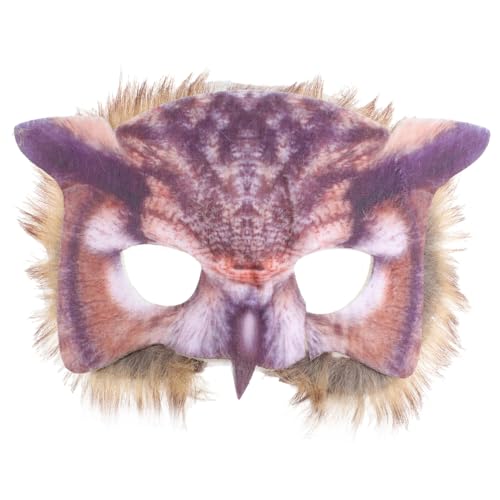 BESTYASH 1stk Stofftiermaske Maskerade Masken Halloween- Neuartige Cosplay-maske Led-maske Vollgesichtsmaskenkostüm Kostüm Mund Wolf Eulen Skelettmaske Halloween-maske Vlies BESTYASH 1stk Stofftiermaske Maskerade Masken Halloween- Neuartige Cosplay-maske Led-maske Vollgesichtsmaskenkostüm Kostüm Mund Wolf Eulen Skelettmaske Halloween-maske Vlies von BESTYASH