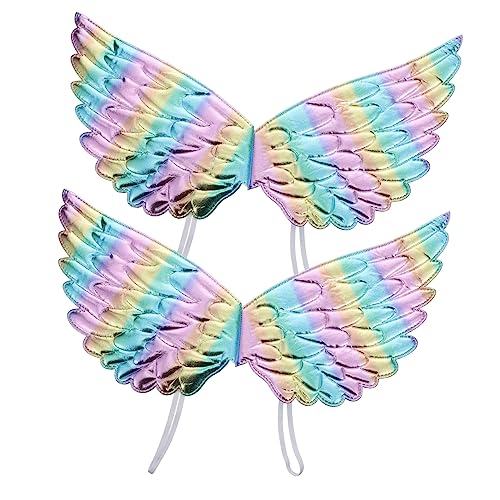 BESTYASH 2stücke Bunte Cosplay-flügel Für Bühnenaufführungen Leichte Und Auffällige Accessoires Für Partys Kostüme Und Fotografie Für Feiern Und Rollenspiele BESTYASH 2stücke Bunte Cosplay-flügel Für Bühnenaufführungen Leichte Und Auffällige Accessoires Für Partys Kostüme Und Fotografie Für Feiern Und Rollenspiele von BESTYASH