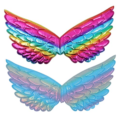BESTYASH 2 Stück Flügelbekleidung Halloween Kostüme Cosplay Kostüm Kostümzubehör Cosplay Requisiten Bronzing Stoff von BESTYASH